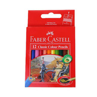Faber Castell Classic Color Pencils (Short) 12 pcs 