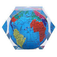 Colorful Globe Paper Weight